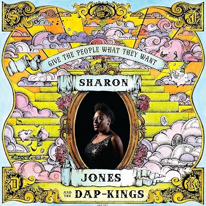Give The People What They Want por Sharon Jones & The Dap-Kings, capa do álbum