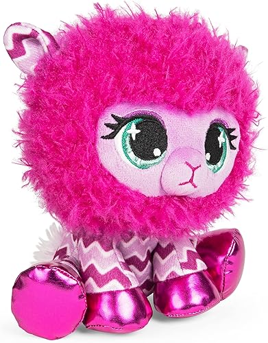 Miniatura 3 de GUND P.Lushes - Lindas mascotas coleccionables de moda de diseñador oficial  Shelly O'Llama de felpa suave, rosa, 6.0 in  Juguete suave para niñas y