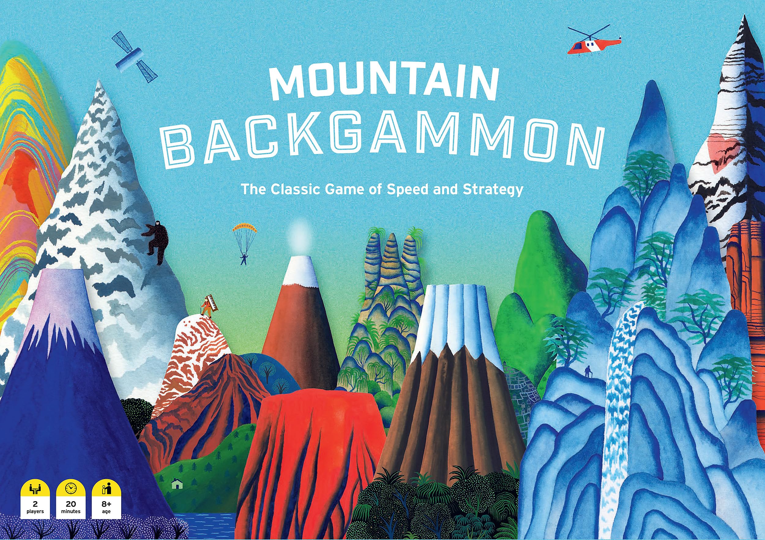 Mountain Backgammon: The Classic Game of Speed and Strategy