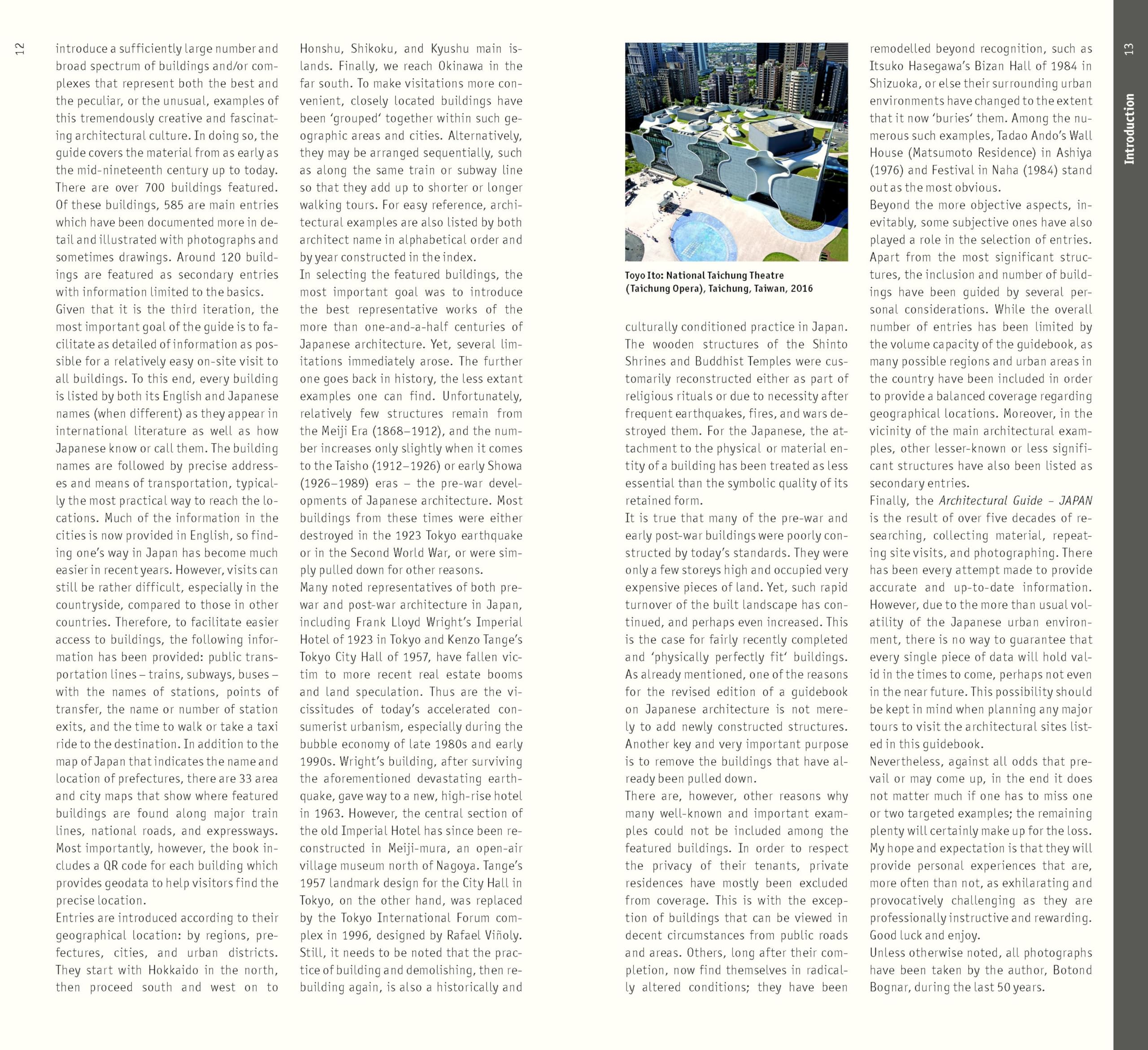 Japan. Architectural guide