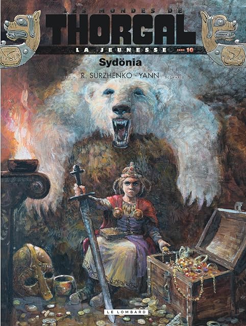 Portada de Les Mondes de Thorgal la Jeunesse de Thorgal. Vol. 10. Sydönia