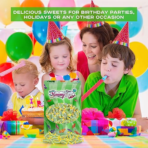 Miniatura 7 de Jolly Racher - Caramelos duros de manzana verde, envueltos individualmente, bolsa de dulces a granel, 1 libra (16 onzas)