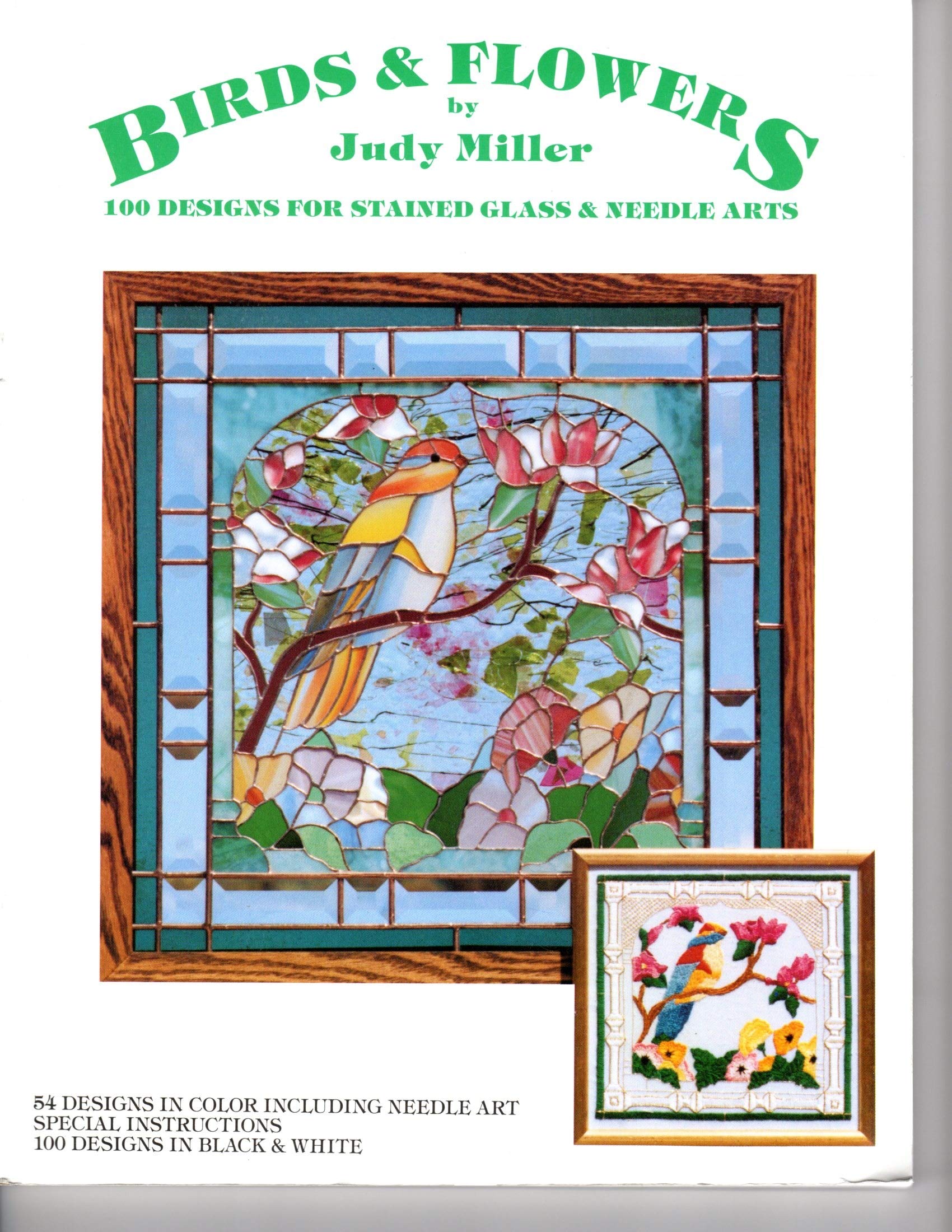Amazon.com: Birds & Flowers - Stained Glass Pattern Book - DISCONTINUED :  Arts, Crafts & Sewing