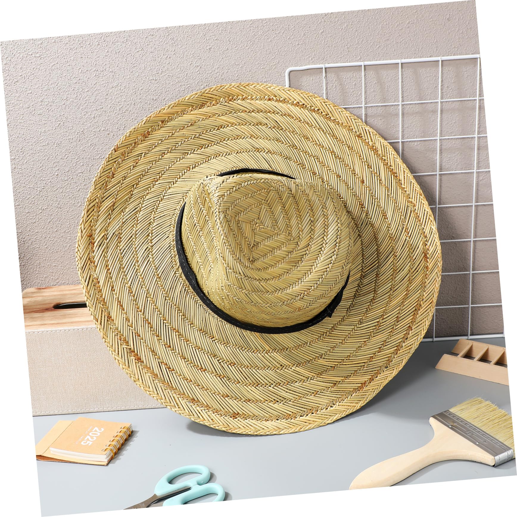 Visière Large Hommes Été Soleil Chapeaux De Seau Plage Casquette Homme Chapeau Seau Homme Chapeaux UV Paille