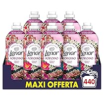 Lenor Ammorbidente Lavatrice Concentrato Essenze d’Italia, 440 Lavaggi (8×55), Portofino, Note Di Fresia e Neroli, Profumo autentico di lunga durata