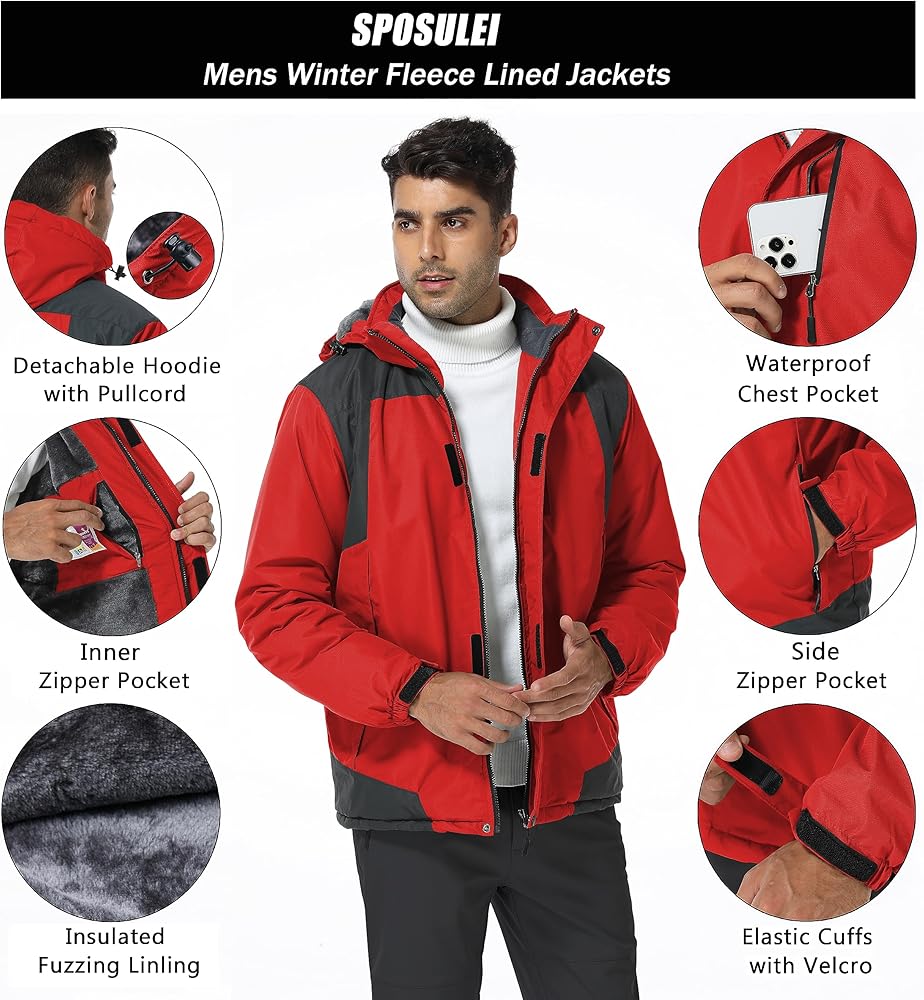 Veste Sans Manches Doublée Confot Homme - Style Rétro Ski Années 70, Avec Capuche Et Poches, Coupe Régulière Taille M