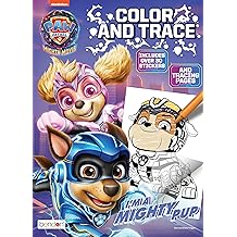 The Mighty Move 48 Page Color and Trace Coloring Activity Book, Bendon 58600