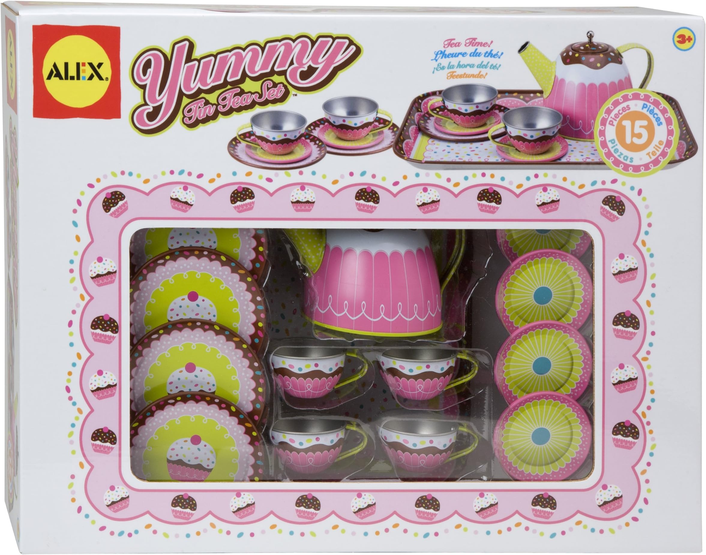 ALEX Toys Yummy Tin Tea Set
