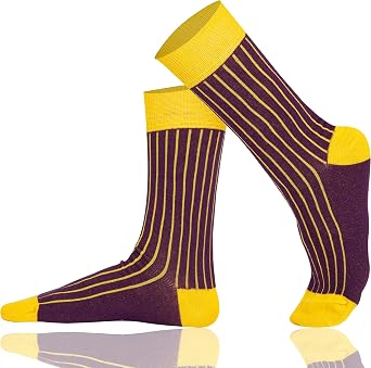 Mysocks Men Crew Socks Ribbed