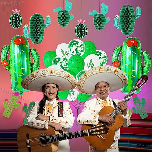 Miniatura 8 de Globos de fiesta para decoraciones de fiesta  Paquete de 16  Kit grande de decoración de fiesta de cactus  Paquete de 30  Globos de cactus con