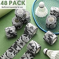 Vista 54 de Treela Paquete de 48 vendajes autoadhesivos a granel, 2 pulgadas x 5 yardas, vendaje cohesivo autoadherente, cinta elástica atlética, cinta