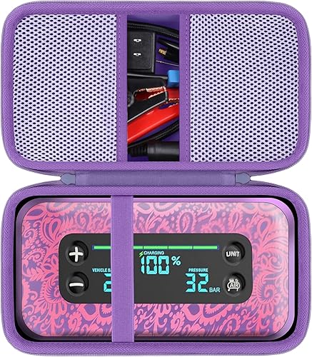 Vista 26 de khanka Funda de viaje rígida de repuesto para Halo Bolt 58830/57720 / Air 58830 / ACDC Max 55500 mWh, kit de energía de emergencia portátil, Negro