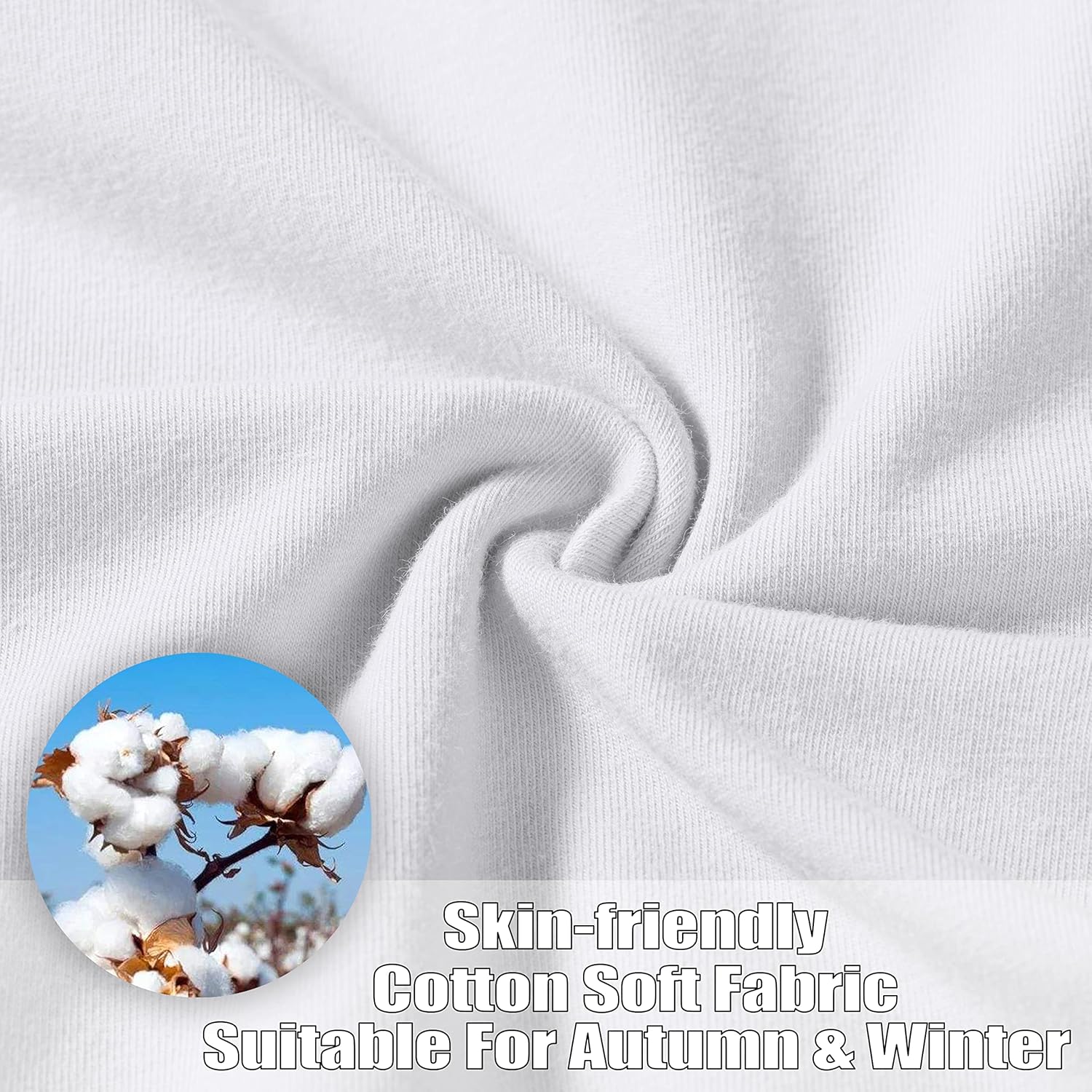 SANTINY Women's Cotton Sweatpants Yoga Lounge Casual Pants Open Bottom Sweat Pants for Women with Pockets - Image 5