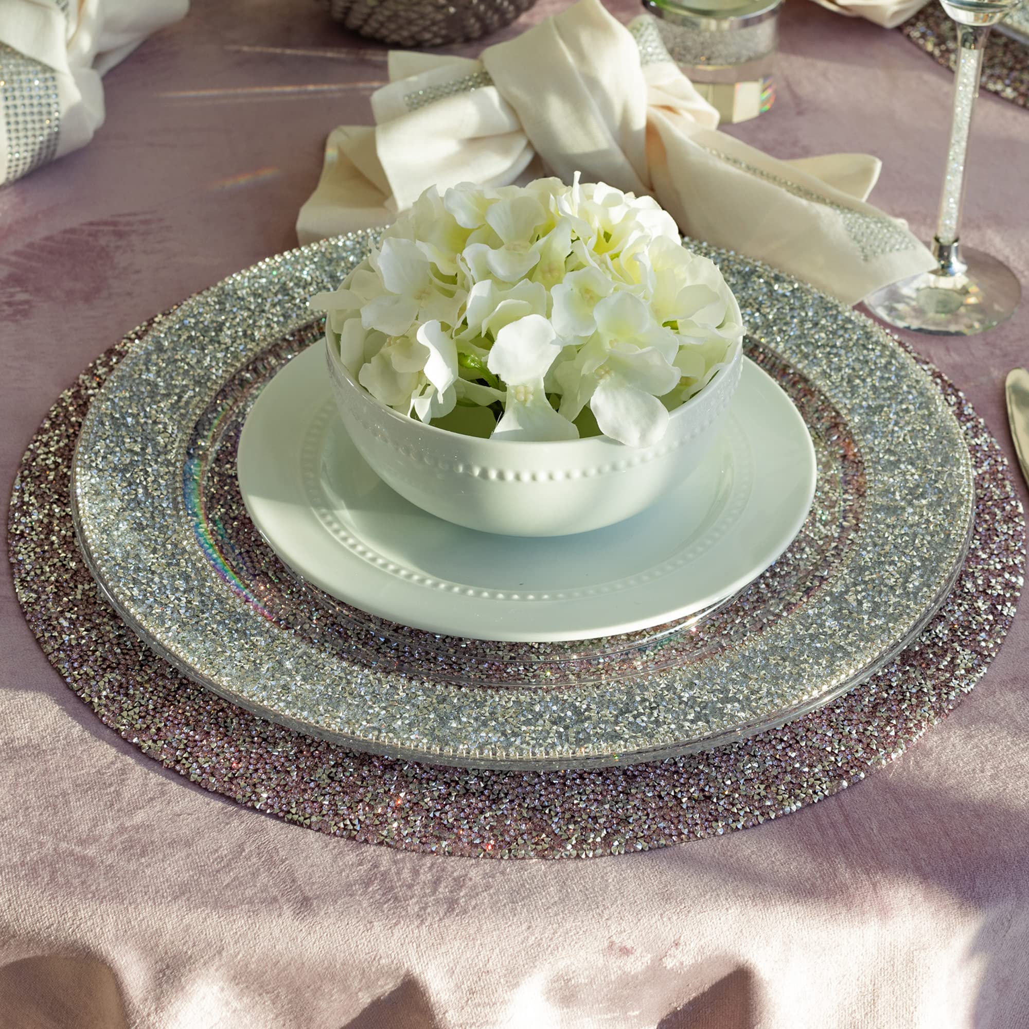 Rhinestone Charger Plates Charger Plate Hire Archives Event Decor