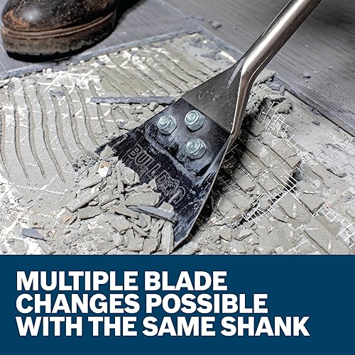 Miniatura 56 de BOSCH HS1918 6 pulgadas x 25 pulgadas SDS-max Martillo Rascador de piso de acero