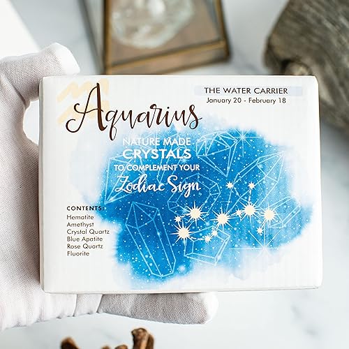 Miniatura 4 de Rock Paradise - Caja con juego de piedras de horóscopo para cada signo del zodiaco cristales curativos y amuletos de piedra natal ideal como regalo