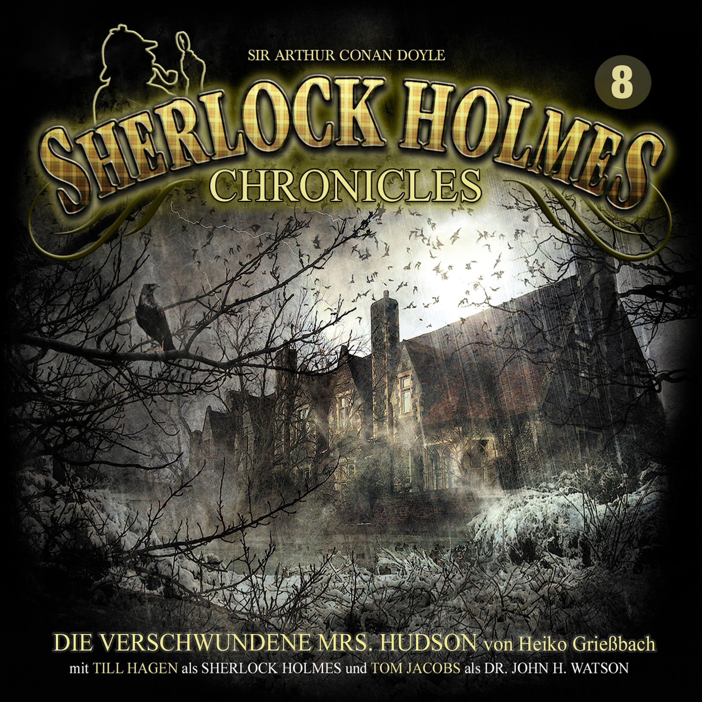 Cover art for Die verschwundene Mrs. Hudson