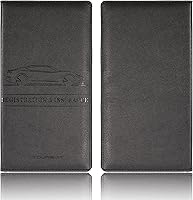 Vista 3 de TOURSUIT Soporte para Registro de Coche y Tarjeta de Seguro, Organizador de Compartimento para Documentos de Licencia en Guantera, Accesorios