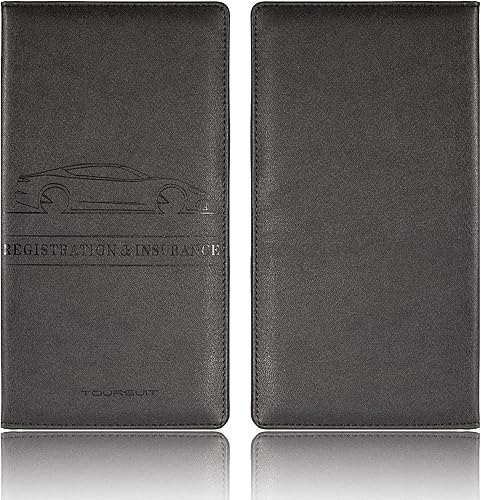 Miniatura 3 de TOURSUIT Soporte para Registro de Coche y Tarjeta de Seguro, Organizador de Compartimento para Documentos de Licencia en Guantera, Accesorios de