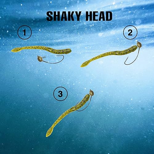 Miniatura 6 de Reaction Tackle Plantillas de cabeza temblorosa de tungsteno para pesca de lubina, anzuelos de pesca de alta calidad, plantilla de cabeza temblorosa