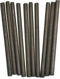 Eisco Labs Carbon Red Electrodes 100x6mm Pack of 10 - High-Quality for Student Electrochemical Experiments