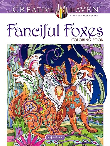 Fanciful Foxes Coloring Book (Creative Haven) - Paperback