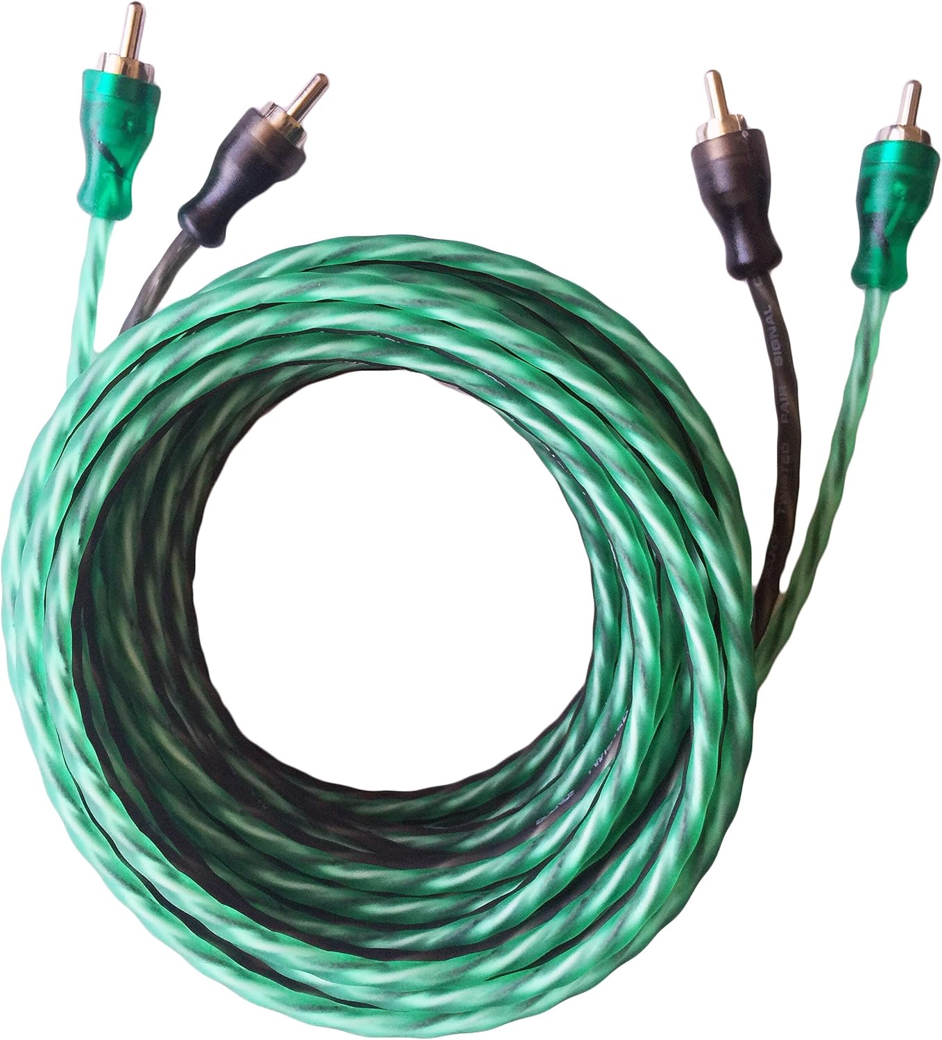 SoundBox 4 Gauge Amp Kit True AWG Amplifier Install Wiring 4 Ga 20 Ft Power Cable, 3500W