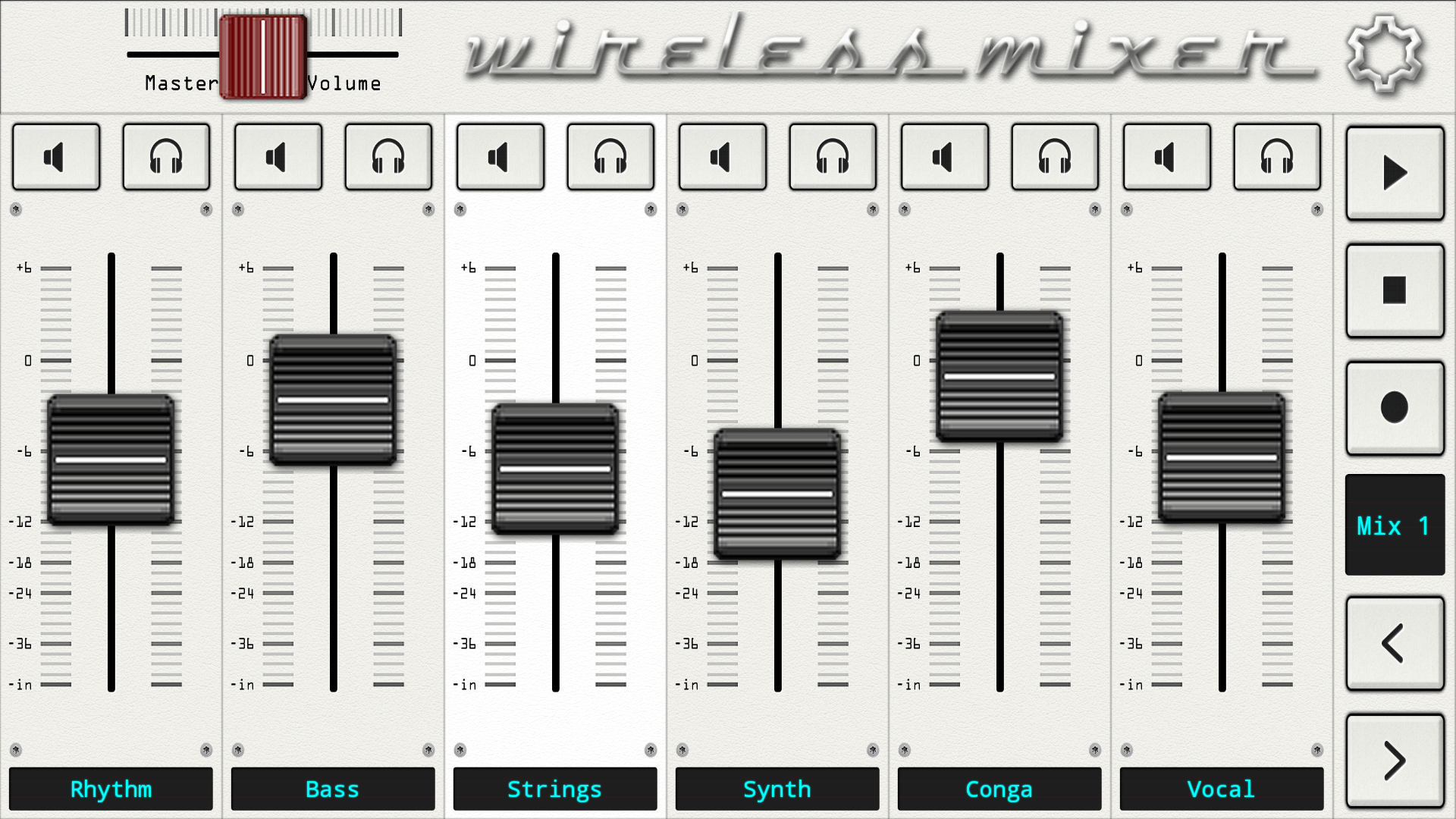 Wireless Mixer MIDI App on Amazon Appstore