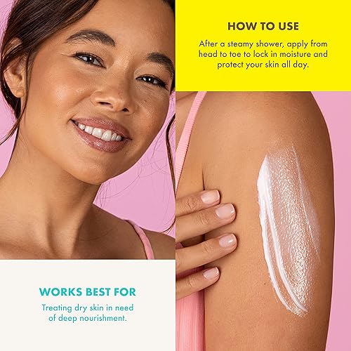 Miniatura 5 de Kopari Loción hidratante de leche corporal, sensación suave y ligera, humedad profunda para una piel sedosa instantánea, infundida con manteca de