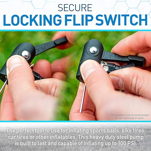 Miniatura 6 de Bomba de pie de alta presión Franklin Sports