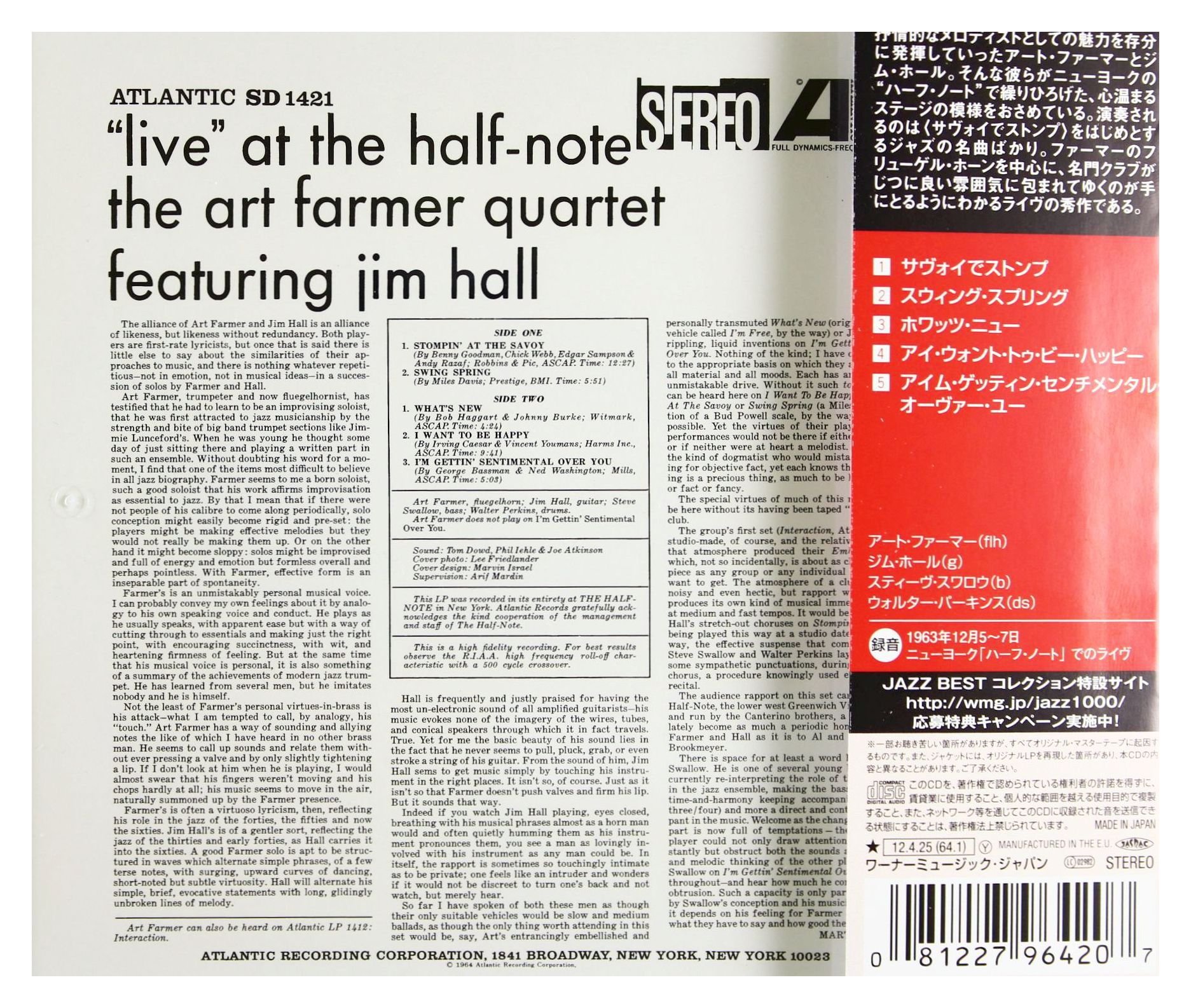 Live At The Half Note (Japan 24 Bit)