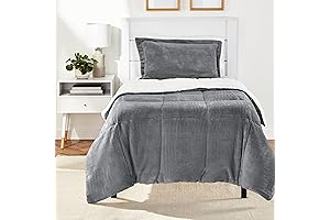 Amazon Basics Ultra-Soft Micromink Sherpa Comforter