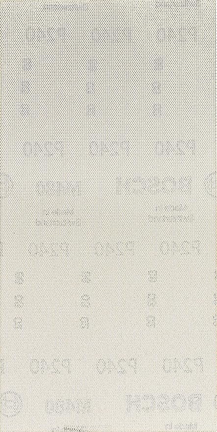 Bosch Professional 10 x Mallas de lija Expert M480, para Madera dura, Pintura sobre madera, 115 x 230 mm, Grano 240, Accesorios Lijadora orbital
