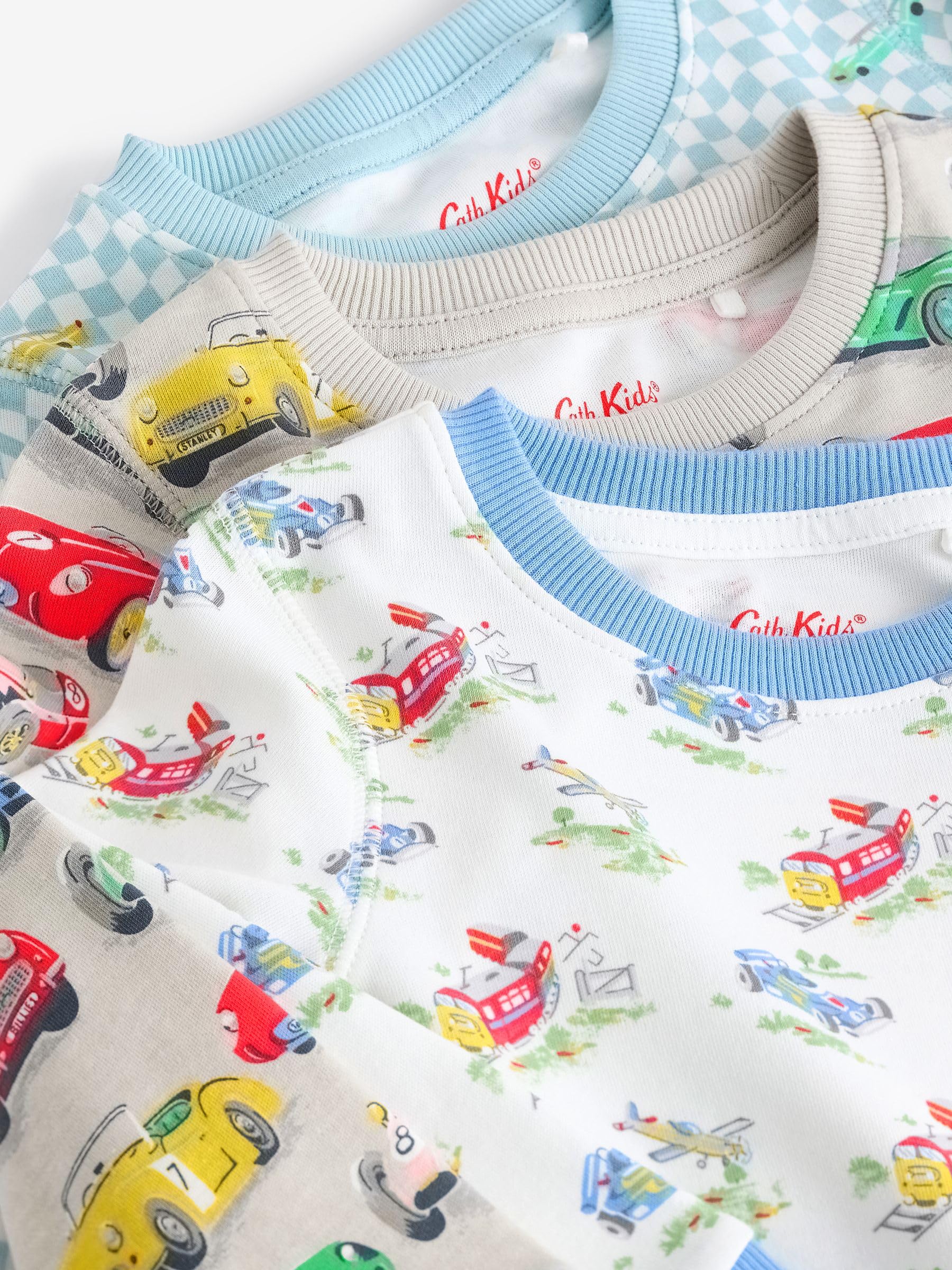 NEXT Jungen Snuggle Schlafanzüge, 3er-Pack