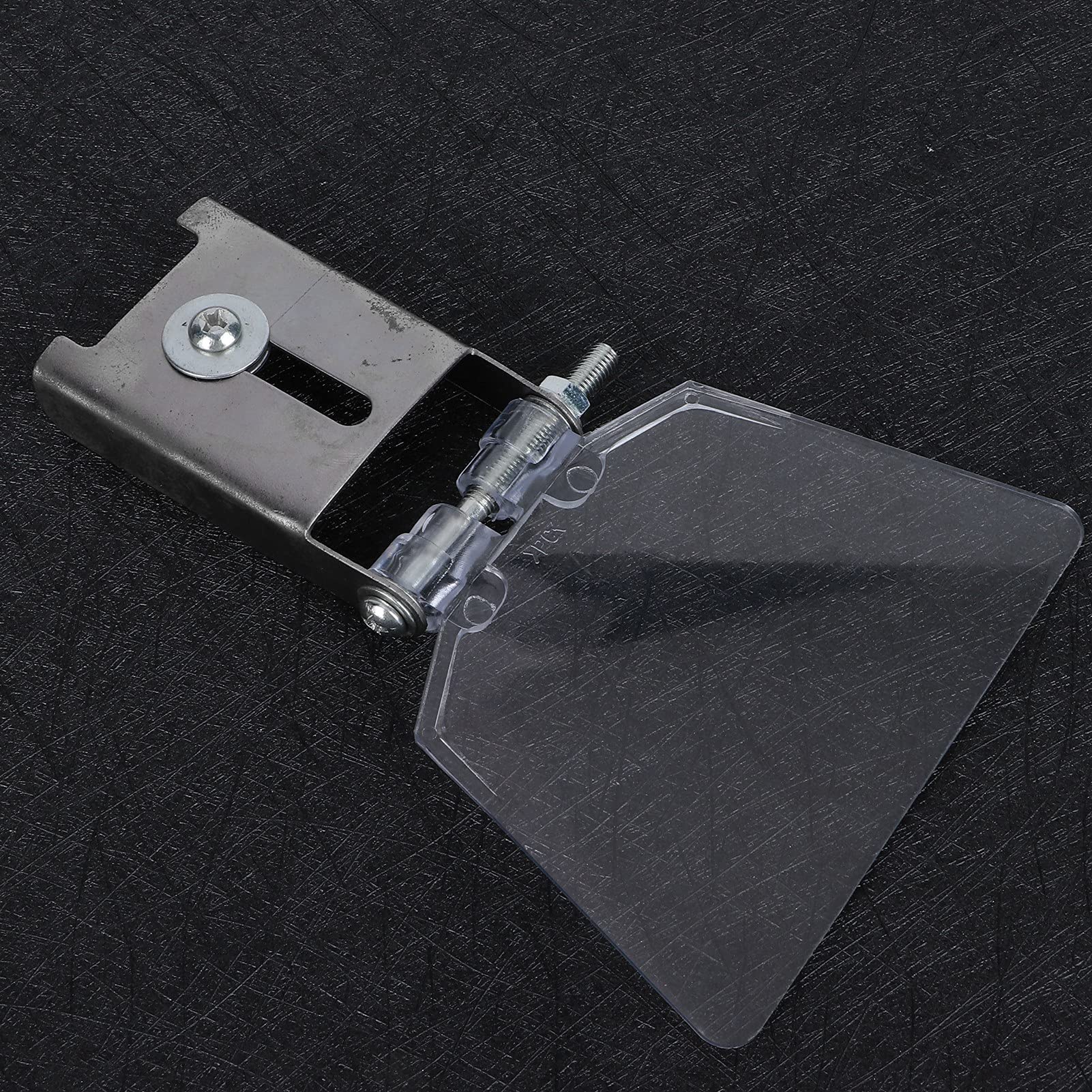 Bench Grinder Eyeshield Attachment Small Stainless Steel Case 2Pcs Anti for 125/150/200/250 Grinder Easy to Install 43mm/1.7in 71mm/2.8in Rack Size