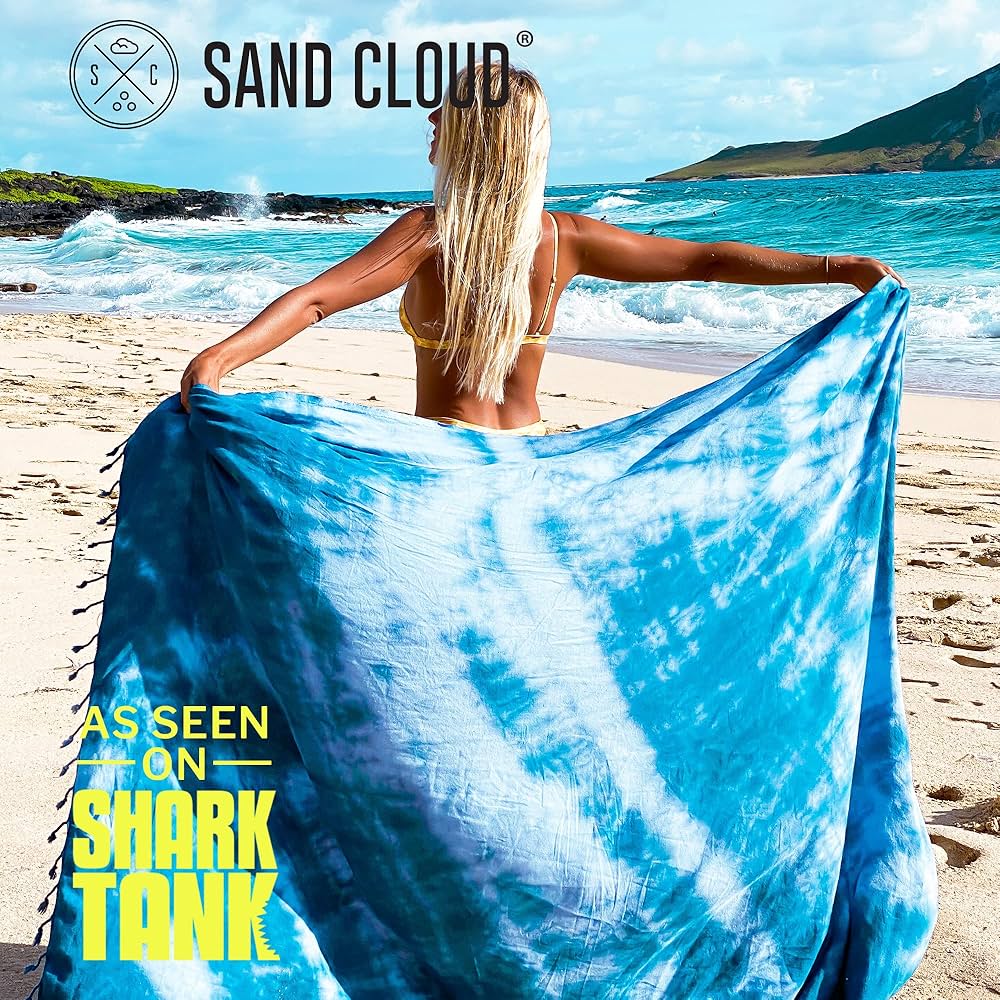 Amazon.com: Sand Cloud Turkish Beach Towel - Sand Free - 100