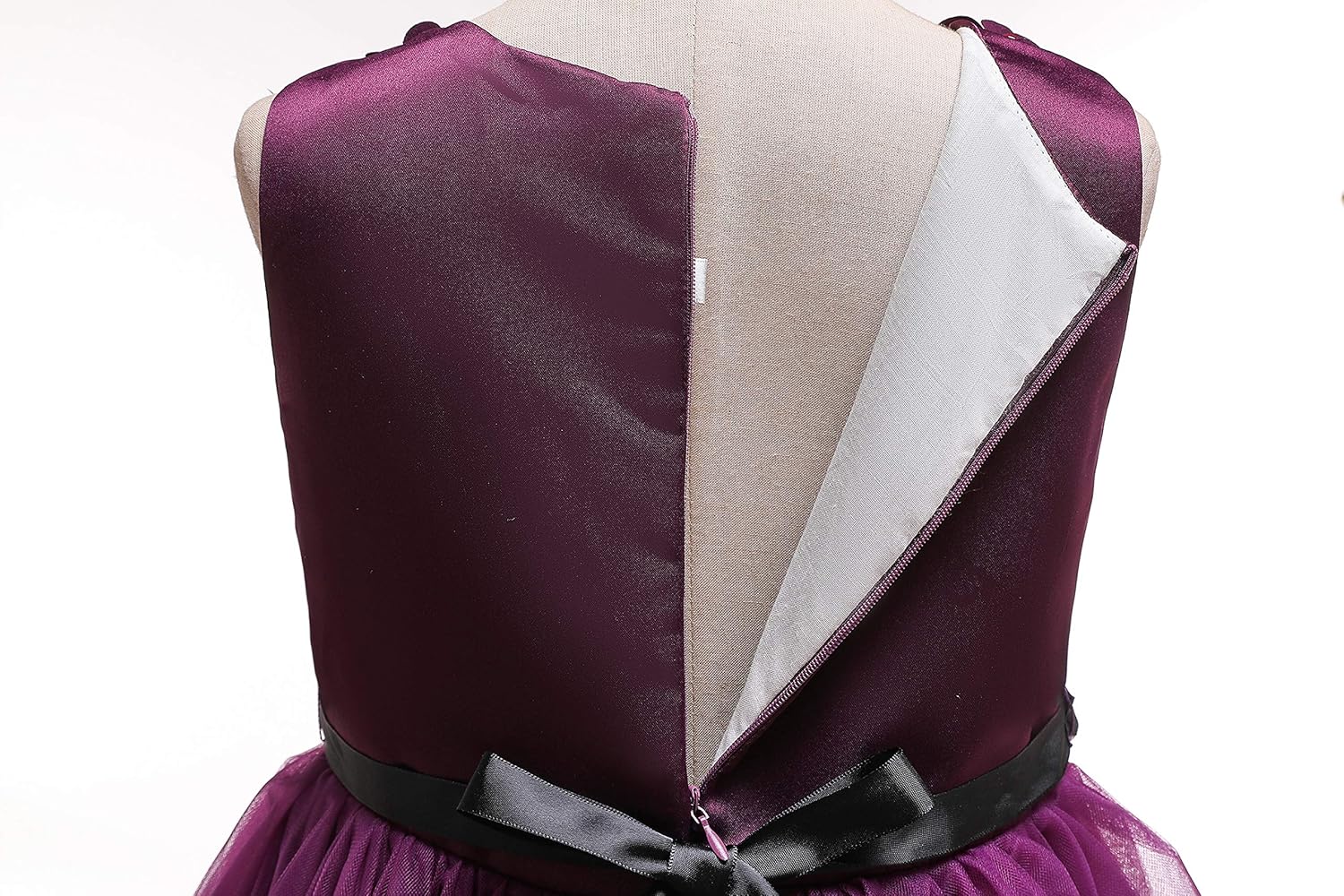 Glamulice Vintage Flower Girl Dress 3D Floral Tulle Pageant Dresses Kids Wedding Bridesmaid Formal Holiday Party Gown - Image 6