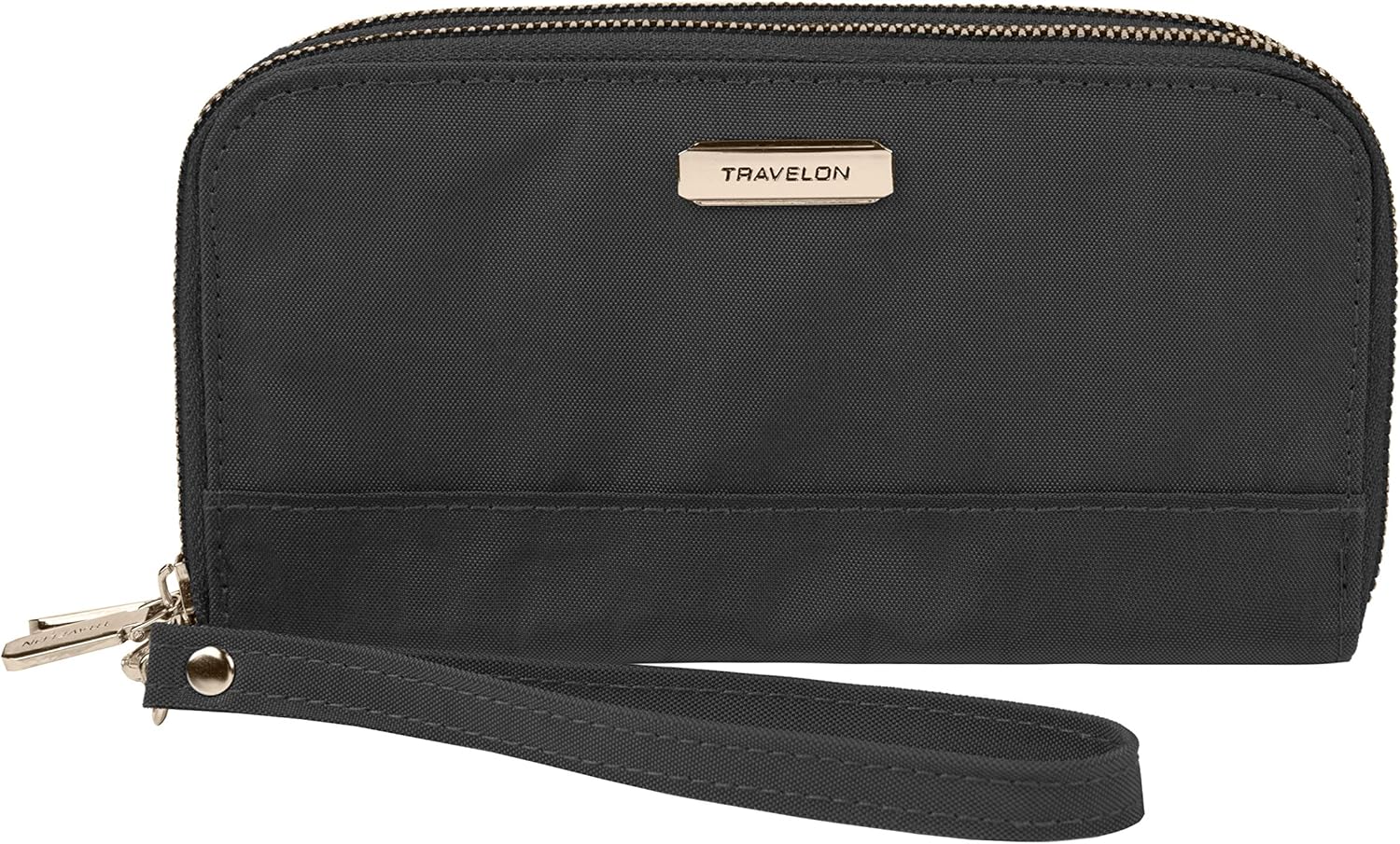  | Travelon: Double Zip Wallet - Ocean | Travel Wallets