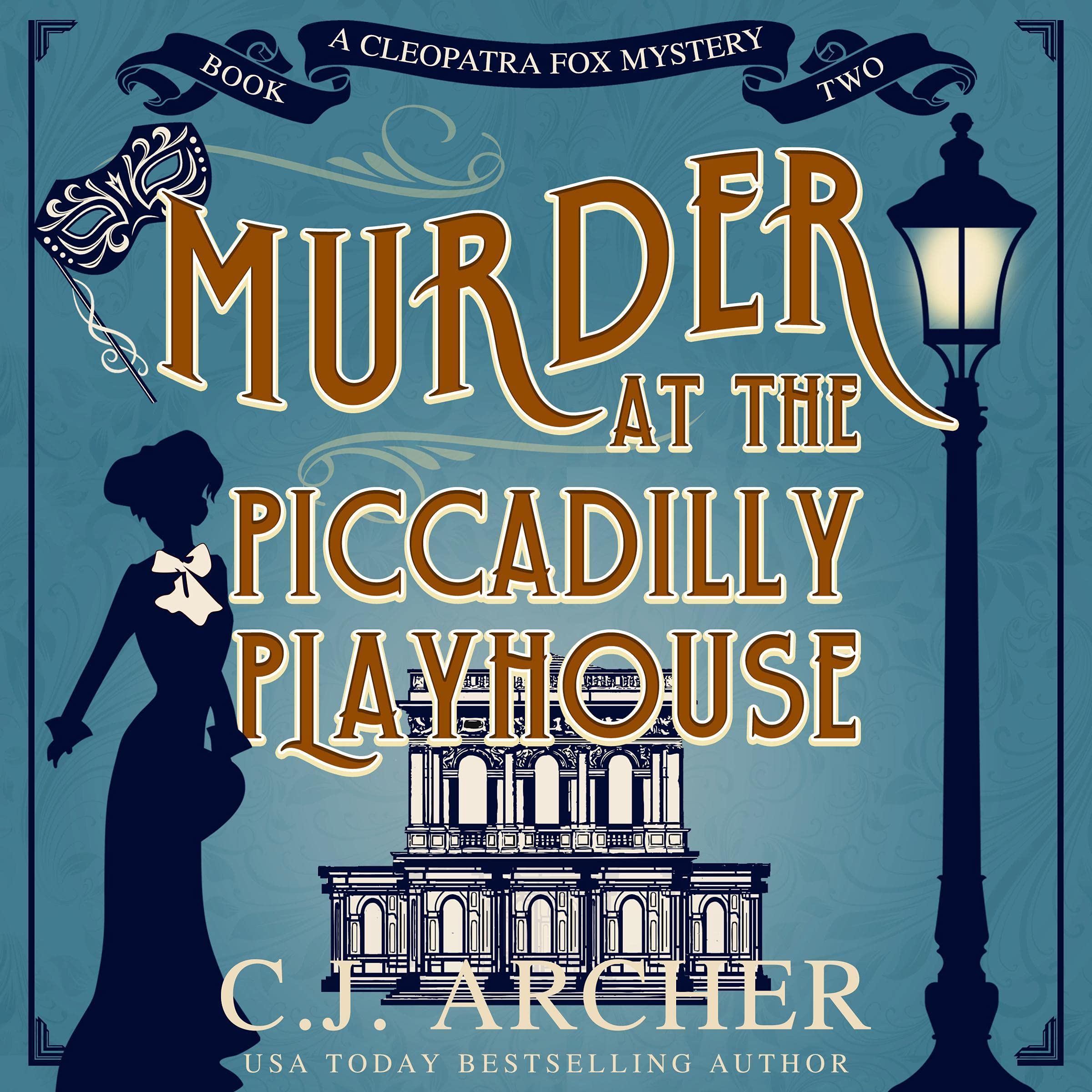 Cover art for Murder at the Piccadilly Playhouse