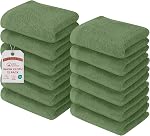 RIVERSIDE Boîte de 8 Ensemble de serviettes, 2 Grande baignoire, 2 Une main, 4 Vaisselle pour le visage, 100% Qualité de l'hôtel en coton, Super doux, rapide à sec, hautement absorbant parfait pour la salle de bain, Purple Passion