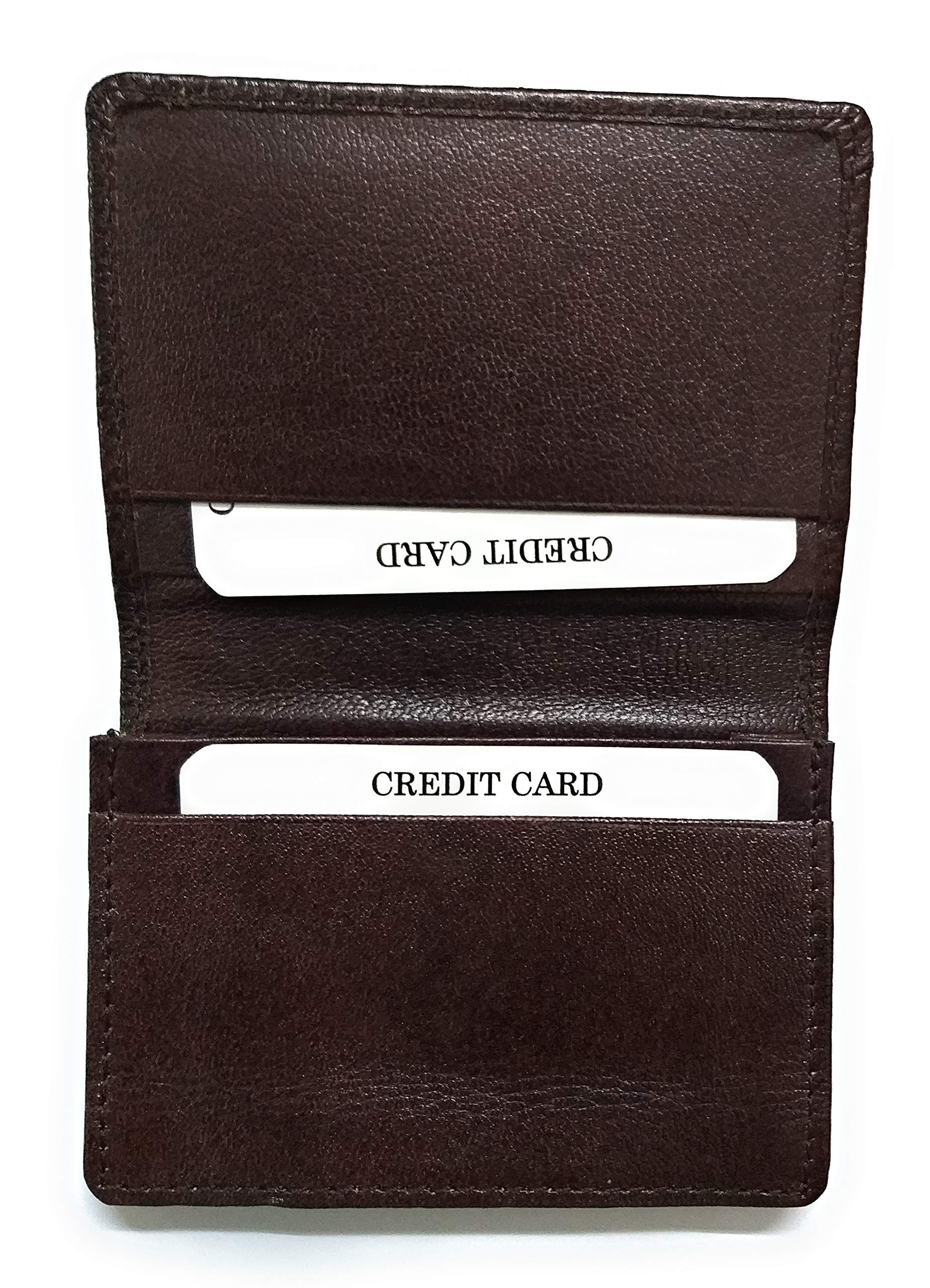 ae Genuine Leather Cardholder for Men (Brown)-picture-31