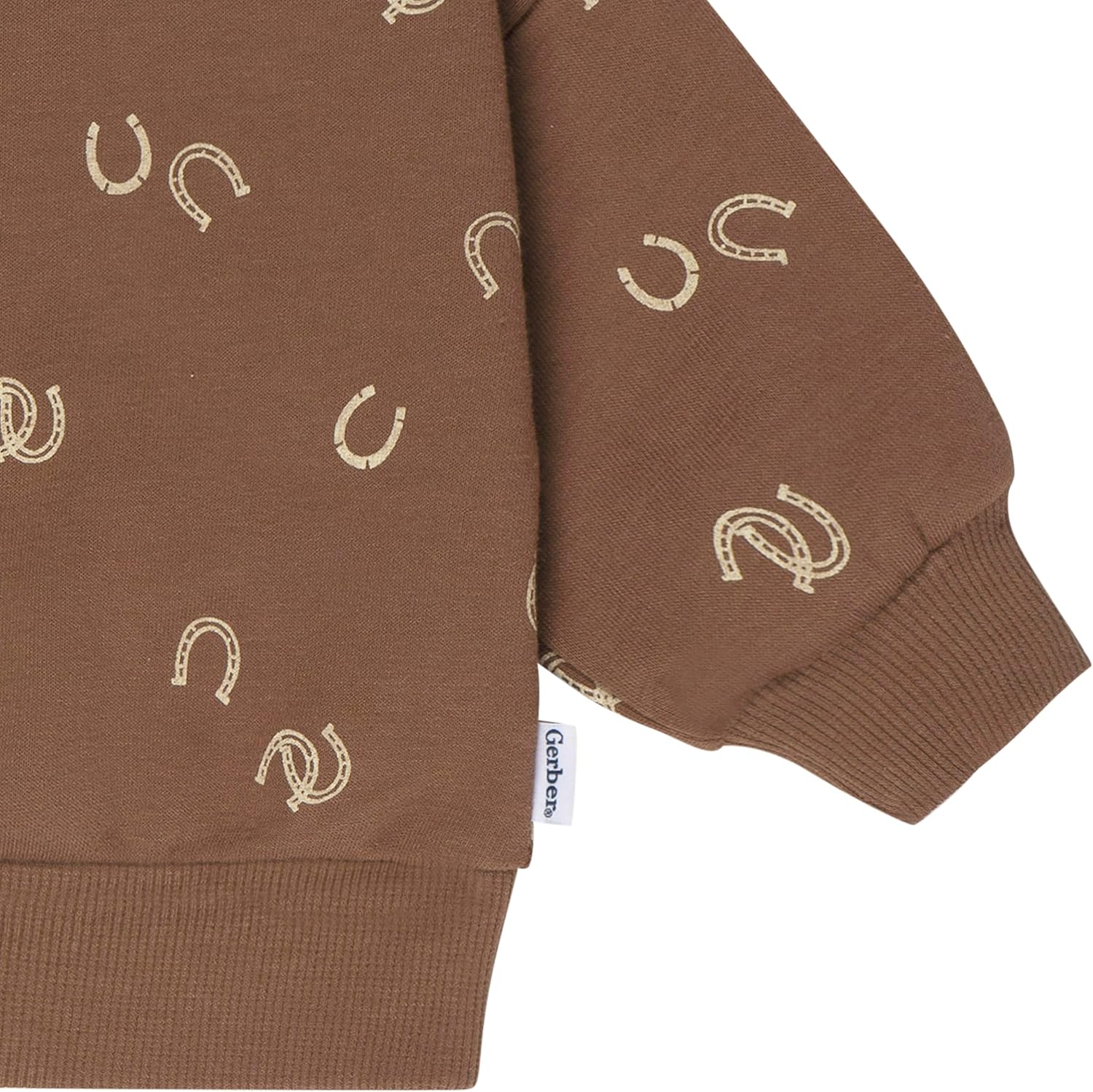 Gerber baby-boys Baby Boys Toddler 2-piece Fleece Sweatshirt and Jogger Set - Image 3