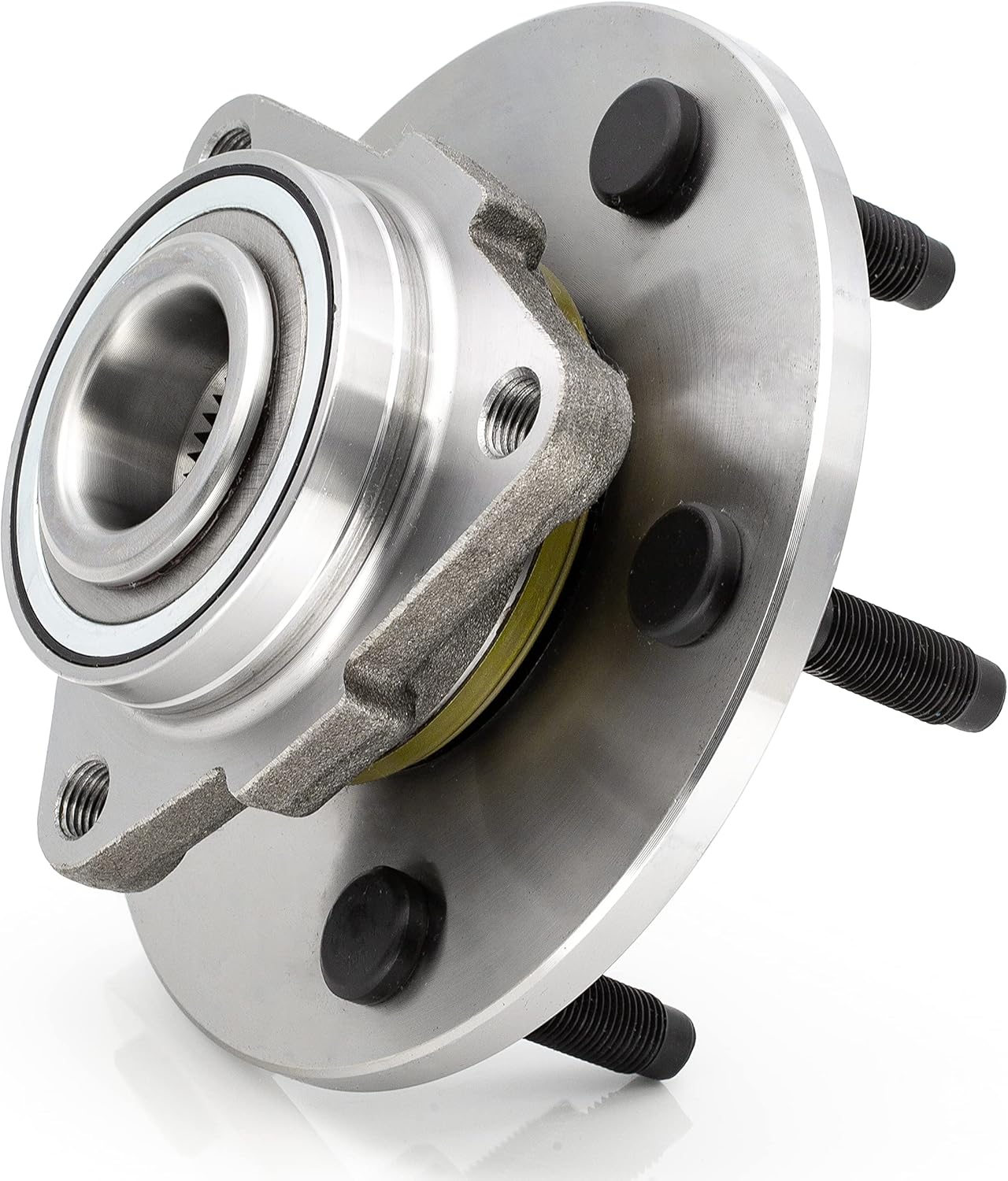 515072 Front Wheel Hub and Bearing Assembly Compatible with 2002-2008 Dodge Ram 1500, 5 Lugs Non-ABS