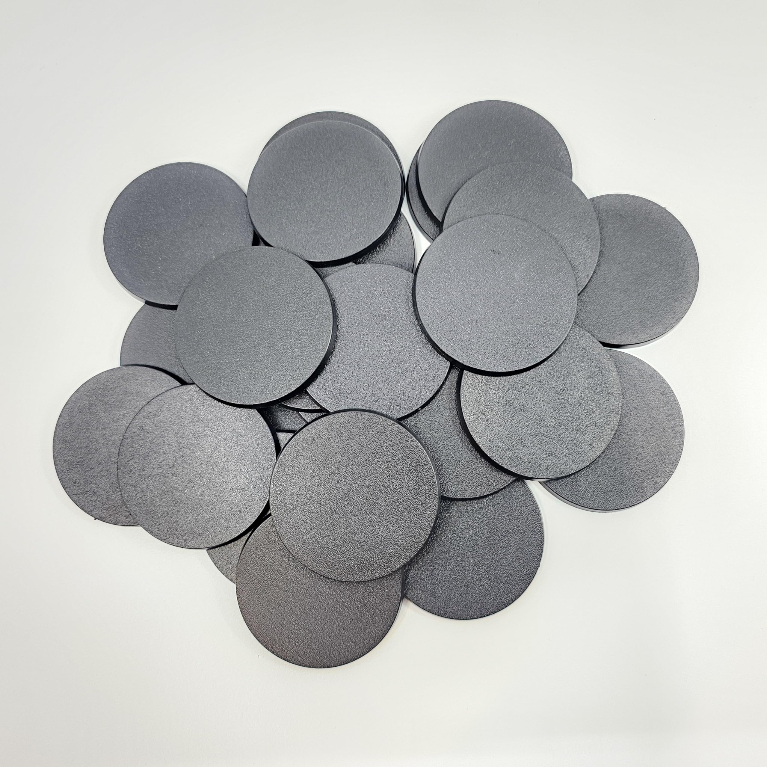 HOBBY HEAVEN By Hobbyists. For Hobbyists. Wargaming 60mm Round Plastic Bases… (1 pc) — image 1