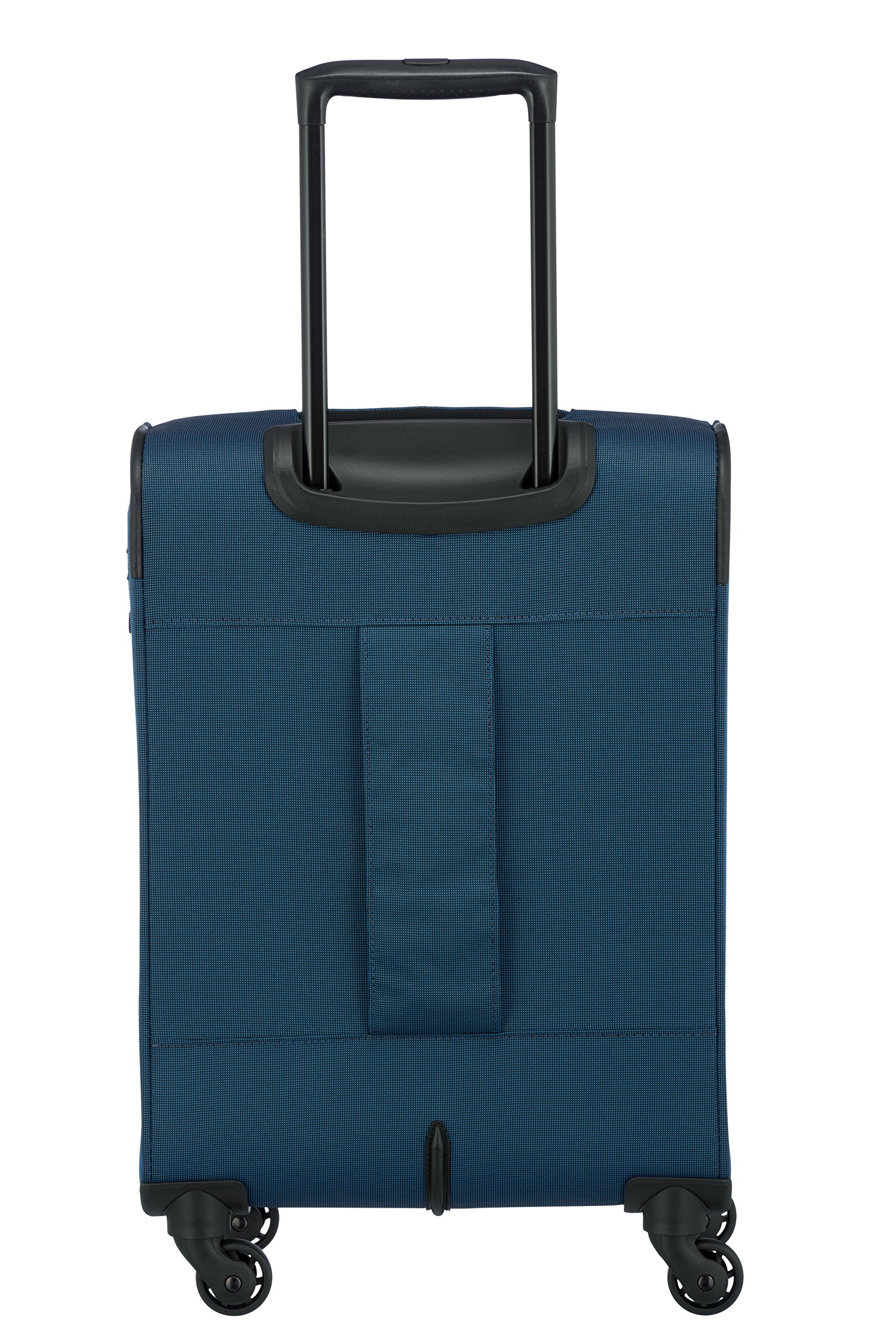 paklite trolley bagaglio a mano 55x40x20 morbido 4 ruote, leggero, DERBY, trolley a ruote con chiusura TSA + funzione clip-on, 55 cm, 41 litri