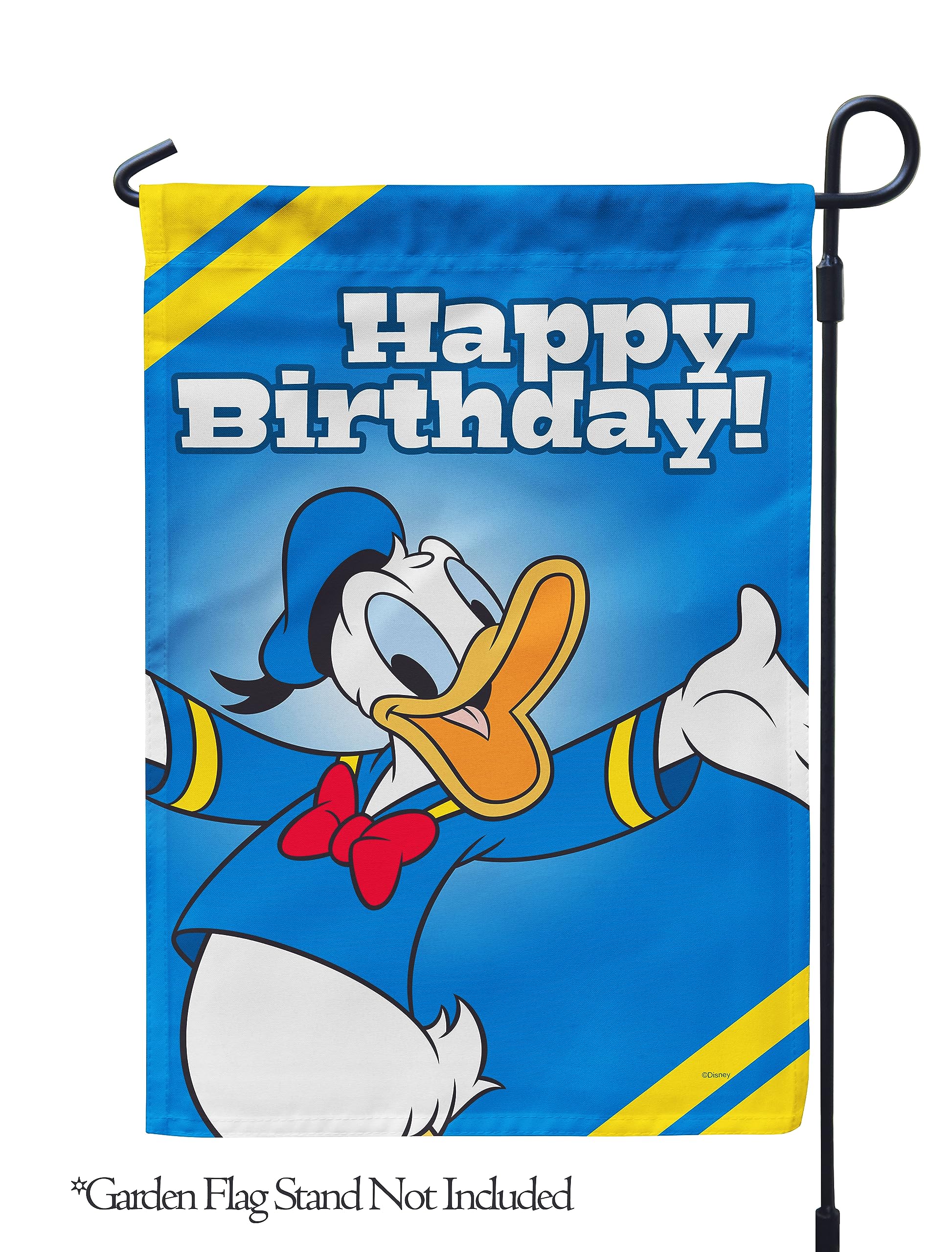 Amazon.com : Flagology, Disney Donald Duck Happy Birthday – Garden