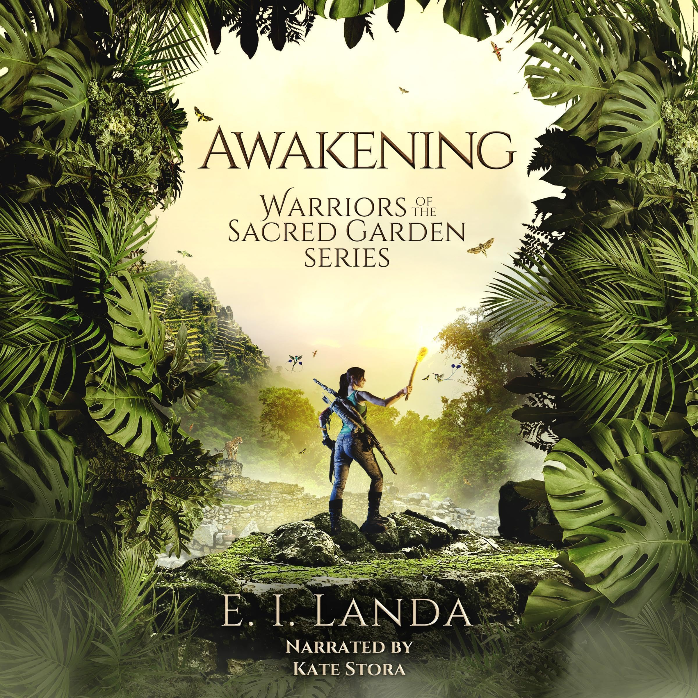 Cover art for Awakening: Warriors of the Sacred Garden, Book 2