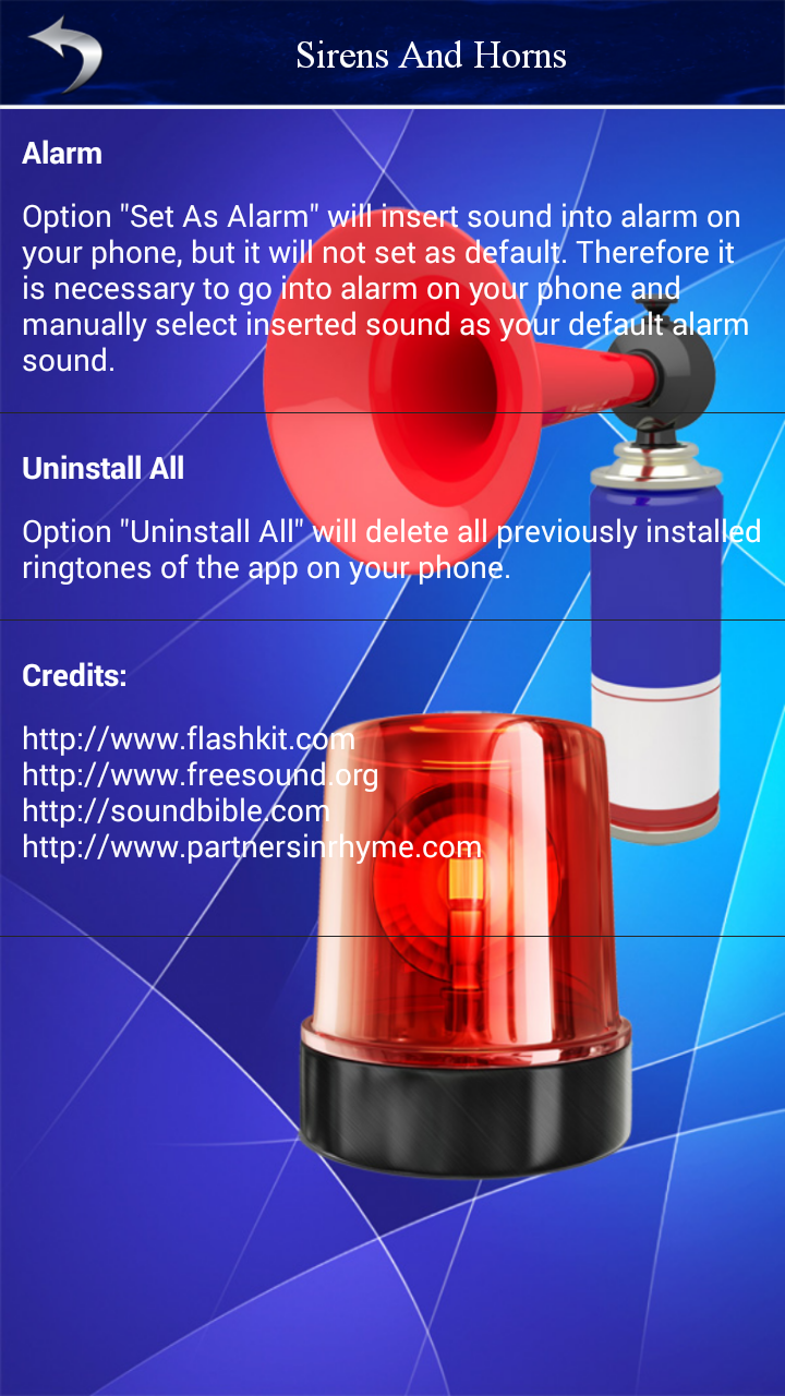 Sirens And HornsAmazon.co.ukAppstore for Android