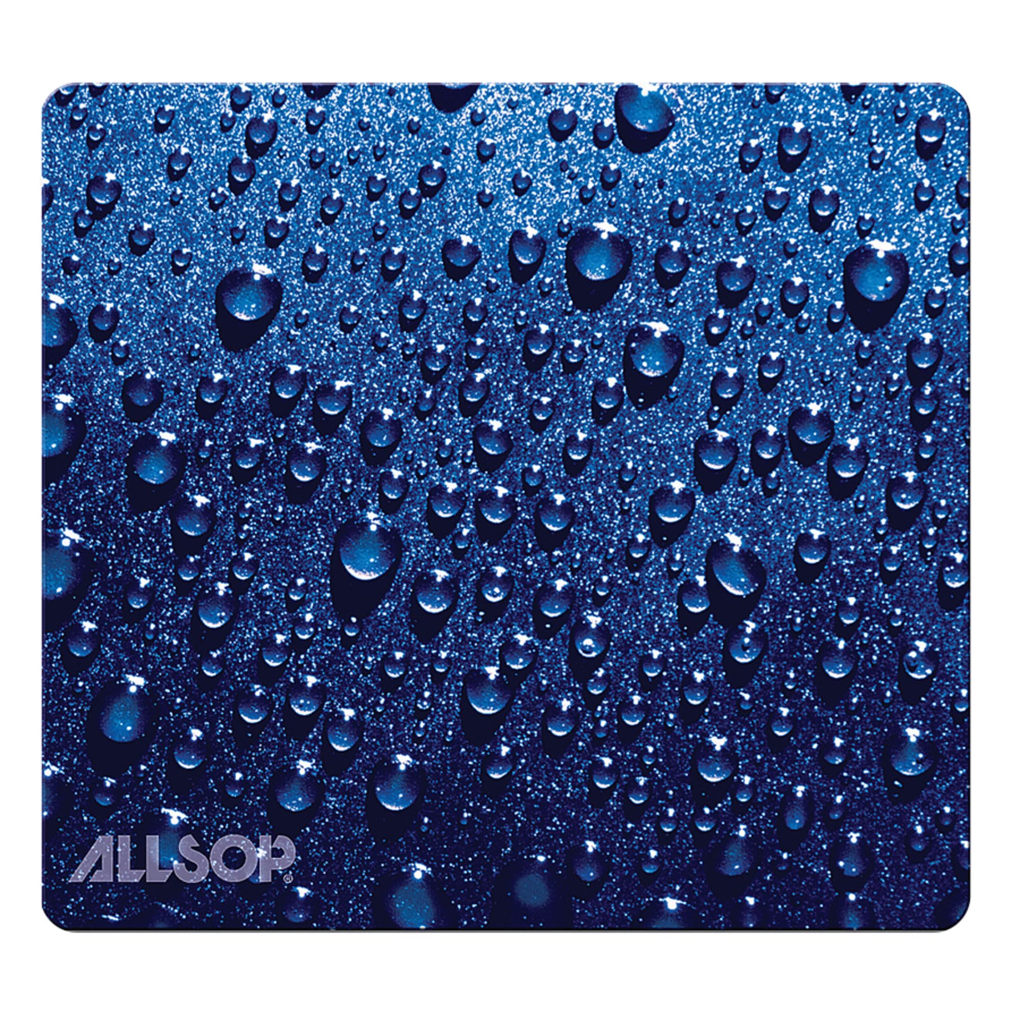 Allsop Mouse Pad, Raindrop - Blue (30182), 8.5 x 8