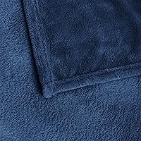 Vista 387 de BEDELITE Fleece Blanket White Throw Blanket for Couch & Bed, Luxury Plush Cozy Fuzzy Blanket 50" x 60", Super Soft Warm Lightweight Throw Blanket